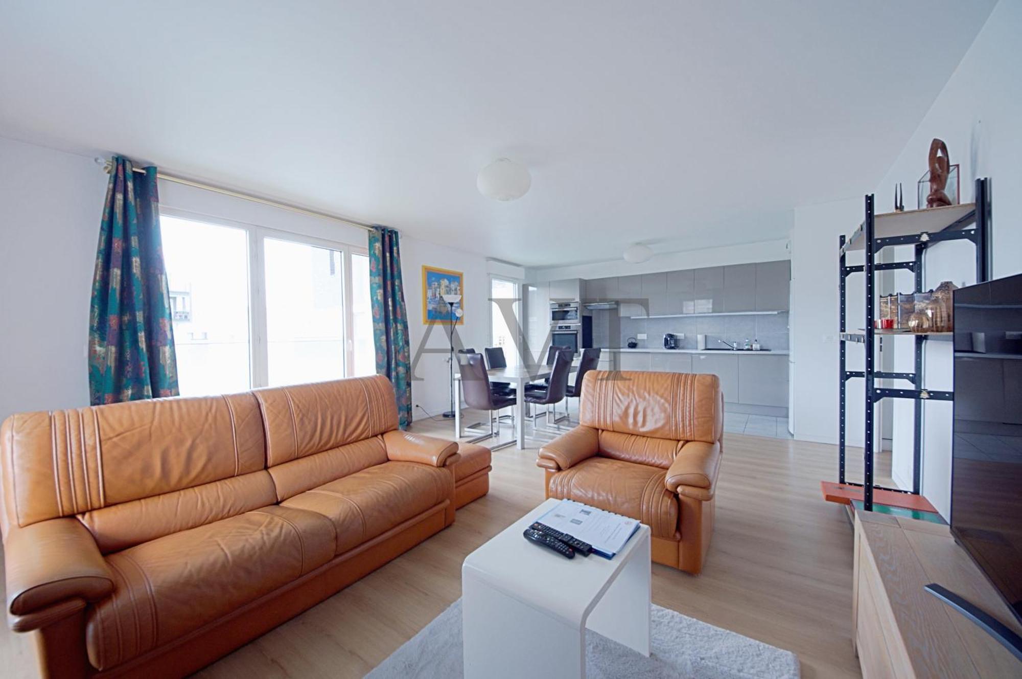 Appartement 87 M2 - 3 Chambres - 6 Personnes - Proche Paris - Parking Gratuit Asnières Esterno foto